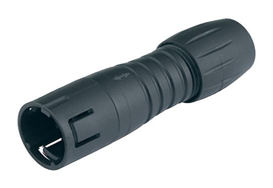 Ilustración 99 9205 00 03 - Snap-In Conector de cable macho, Número de contactos: 3, 3,5-5,0 mm, sin blindaje, soldadura, IP67, UL