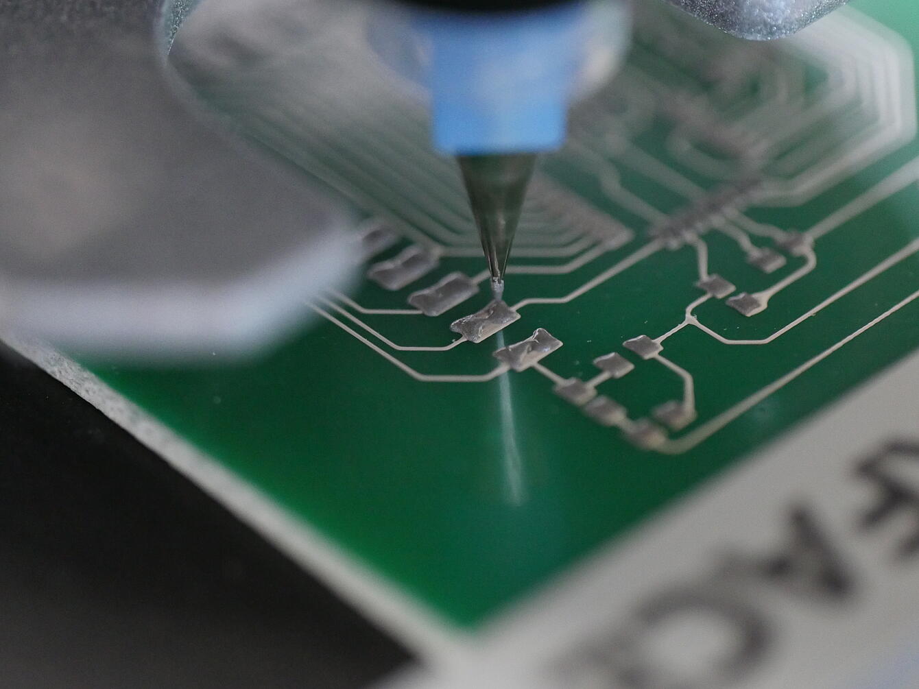 Work on printed circuit board 
