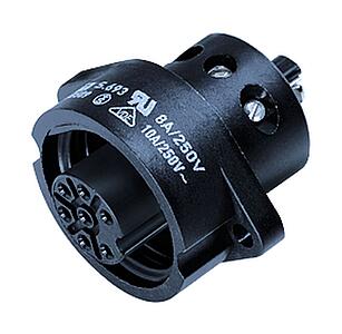 Power Connectors--Female panel mount connector_693_4_6S