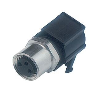 Automation Technology - Sensors and Actuators--Female angled panel mount connector_718_4TLW