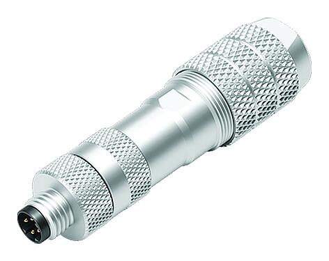 Illustration 99 3369 600 04 - M8 Male cable connector, Contacts: 4, 5.0-8.0 mm, shieldable, screw clamp, IP67
