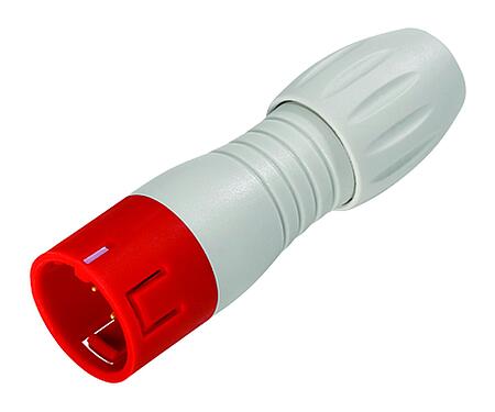 3D View 99 9133 452 12 - Snap-In IP67 (miniature) Male cable connector, Contacts: 12, 6.0-8.0 mm, unshielded, solder, IP67