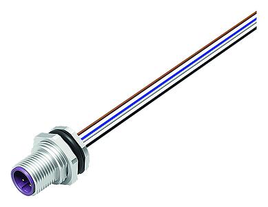 Automation Technology - Data Transmission--Male panel mount connector_766_3_FS_Li_vio