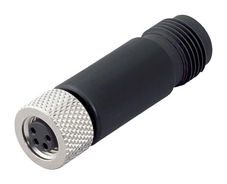 Illustration M12/M8 Adapter, Contacts: 4, unshielded, pluggable, IP67