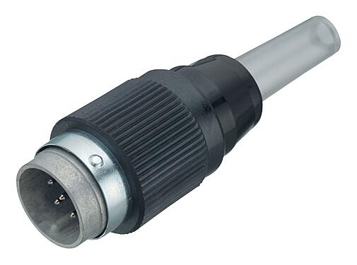 3D View 09 0063 00 07 - Bayonet Male cable connector, Contacts: 7, 5.0-8.0 mm, shieldable, solder, IP40