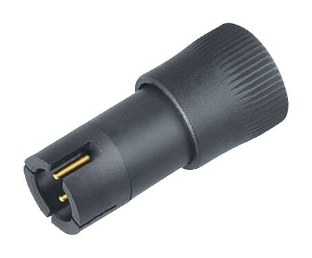 Illustration 09 9789 71 05 - Snap-In Male cable connector, Contacts: 5, 4.0-5.0 mm, unshielded, solder, IP40