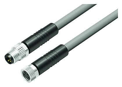 Automation Technology - Sensors and Actuators--Connecting cable male cable connector - female cable connector_VL_KS-77-3405_WD-77-3406_4pol