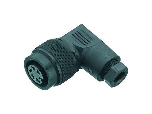 Ilustración 99 0130 106 12 - M16 Conector hembra en ángulo, Número de contactos: 12 (12-a), 4,0-6,0 mm, sin blindaje, soldadura, IP67