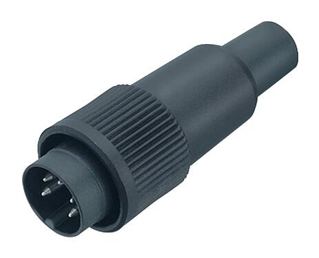 Illustration 99 0613 02 05 - Male cable connector, Contacts: 5, 6.0-8.0 mm, unshielded, solder, IP40