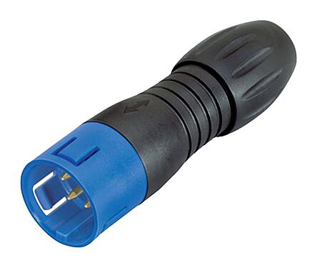 3D View 99 9133 62 12 - Snap-In IP67 Male cable connector, Contacts: 12, 6.0-8.0 mm, unshielded, solder, IP67, VDE