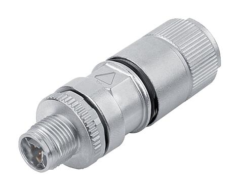 Illustration 99 3787 810 08 - M12 Male cable connector, Contacts: 8, 5.5-9.0 mm, shieldable, IDC, IP67