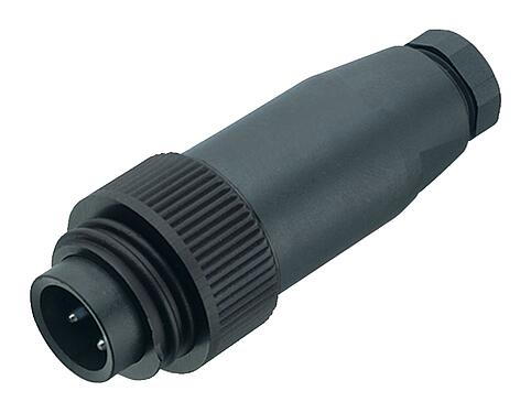 Illustration 99 0209 00 04 - RD24 Male cable connector, Contacts: 3+PE, 6.0-9.0 mm, unshielded, screw clamp, IP67, PG 9