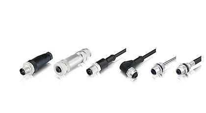 Conectores de sensor M12 con codificación A para tecnología de automatización