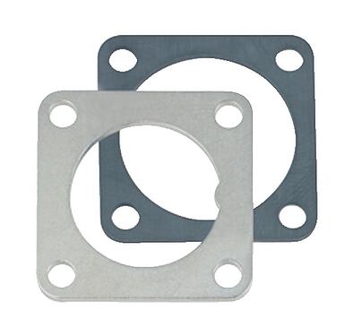Illustration Square flange, IP67, with seal