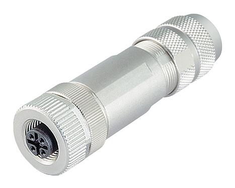 Illustration 99 1438 810 05 - M12 Connecteur femelle, Contacts: 5, 5,0-8,0 mm, blindable, pince à visser, IP67, UL