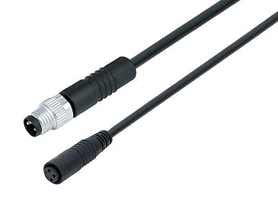 Automation Technology - Sensors and Actuators--Male cable connector - female cable connector M8x1_765_0_13_DG_SK
