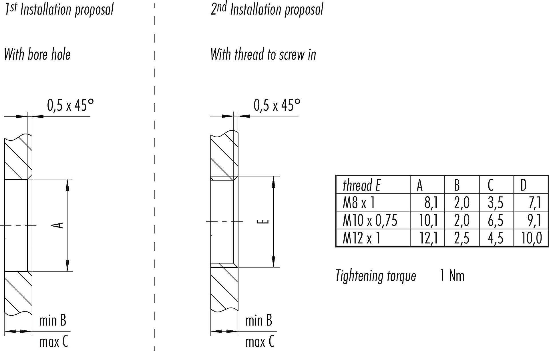 M8 Sensorsteckerverbinder ➔ binder connector | M8, Male angled