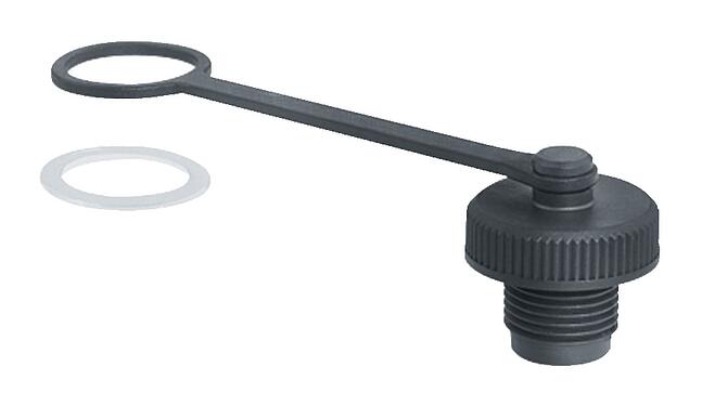 Illustration 08 2991 000 000 - M12-A/B/D/K/L/S/T/US/X - Protective cap for flange socket, front mounting