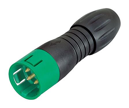 Illustration 99 9125 70 08 - Snap-In Male cable connector, Contacts: 8, 4.0-6.0 mm, unshielded, solder, IP67, UL, VDE