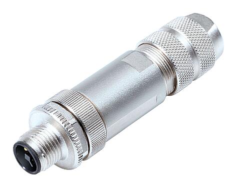 Illustration 99 1631 812 04 - M12 Male cable connector, Contacts: 4, 8.0-9.0 mm, shieldable, screw clamp, IP67, UL