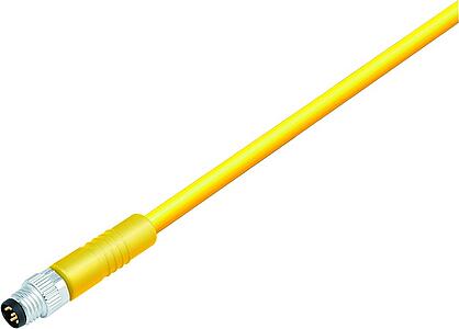 Automation Technology - Sensors and Actuators--Male cable connector_718_1_KS_DG_SK_nT_yellow