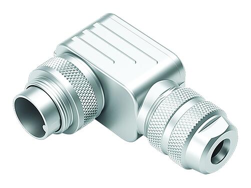 Illustration 99 5113 750 05 - M16 Male angled connector, Contacts: 5 (05-a), 4.0-6.0 mm, shieldable, crimping (Crimp contacts must be ordered separately), IP67, UL