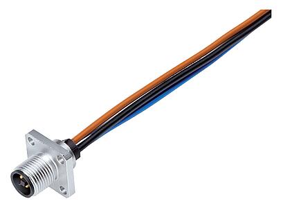 Technologie d’automatisation - alimentation en tension et électrique--Embase mâle, carré_813_3_FS_Vierkant