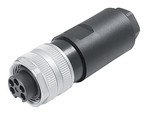 3D View 99 2440 42 03 - Female cable connector, Contacts: 2+PE, 12.0-14.0 mm, unshielded, screw clamp, IP67, UL, VDE