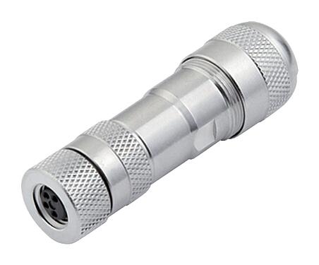 Illustration 99 3360 300 03 - M8 Connecteur femelle, Contacts: 3, 6,0-8,0 mm, blindable, pince à visser, IP67, UL 2238
