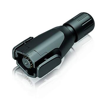 Illustration Snap-In Connecteur mâle, Contacts: 12, 6,0-8,0 mm, non blindé, souder, IP54