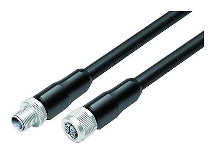 Tecnología de automatización - voltaje y fuente de alimentación--Conector de cable macho - conector de cable hembra_823_VL_KS_KD_PUR