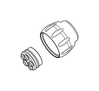 Scale drawing 08 3274 000 000 - Bayonet HEC - Strand seal and pressure screw for HEC Power, 4+PE