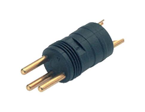 Illustration 86 7019 0002 00004 - M8 Encastrable mâle, Contacts: 4, non blindé, souder, IP67, UL 2238, pour tube M8