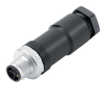Tecnología de automatización - voltaje y fuente de alimentación-M12-S-Conector de cable macho_814_1_KS_AC
