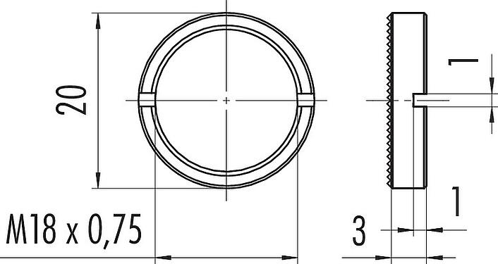 Scale drawing alternatively CuZn39 Pb3 Rmin. 400 or CuZn38 Pb2 Rmin. 410