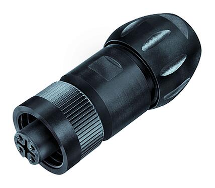 Ilustración 99 4222 300 04 - RD24 Conector de cable hembra, Número de contactos: 3+PE, 7,0-17,0 mm, sin blindaje, tornillo extraíble, IP67, UL, ESTI+, VDE, Vario