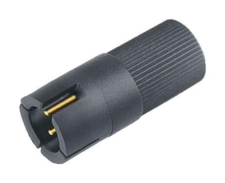 3D View 09 9789 00 05 - Snap-In Male cable connector, Contacts: 5, 3.6 mm, unshielded, solder, IP40