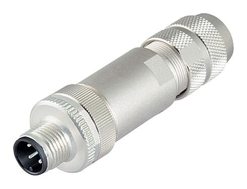 Illustration 99 1489 812 08 - M12 Male cable connector, Contacts: 8, 8.0-9.0 mm, shieldable, screw clamp, IP67, UL