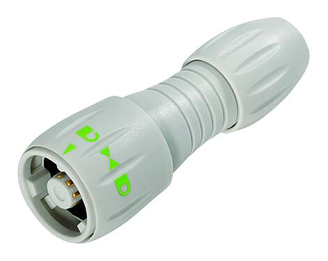 Illustration 99 0771 401 08 - Bayonet Male cable connector, Contacts: 8, 4.0-6.0 mm, unshielded, solder, IP67