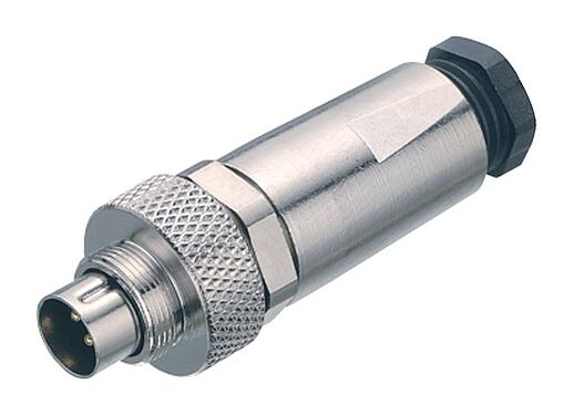 3D View 99 0425 10 08 - M9 IP67 Male cable connector, Contacts: 8, 3.5-5.0 mm, shieldable, solder, IP67