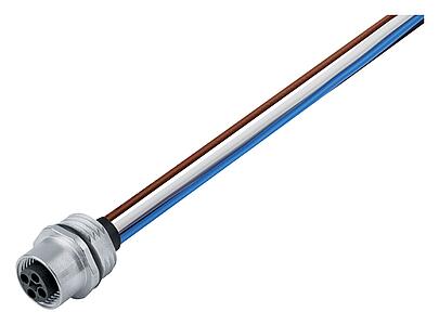 Automation Technology - Voltage and Power Supply--Female panel mount connector_813_4_FD_Li