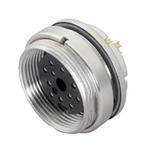 Miniature Connectors--Female panel mount connector_723_4_80_1