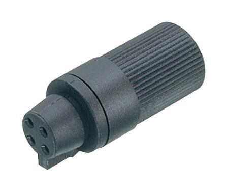 Ilustración 09 9790 00 05 - Snap-In Conector de cable hembra, Número de contactos: 5, 3,6 mm, sin blindaje, soldadura, IP40