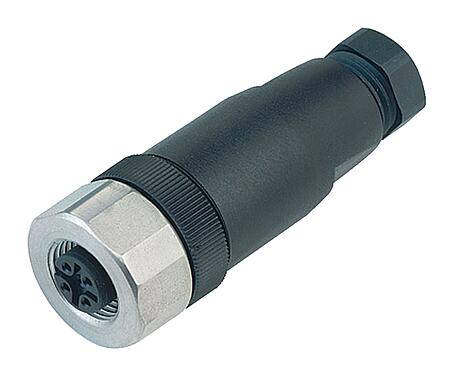3D View 99 0430 282 04 - Female cable connector, Contacts: 4, 6.0-8.0 mm, unshielded, screw clamp, IP67, UL