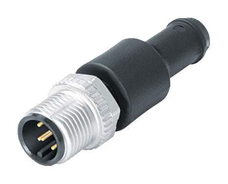 Illustration M12 Fiche de connexion, Contacts: 5, non blindé, IP69K, CAN-Bus