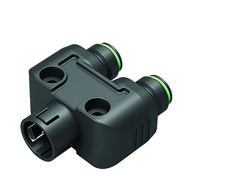 Illustration 79 9179 000 03 - Snap-In IP67 Twin distributor, Contacts: 3, unshielded, pluggable, IP67, VDE