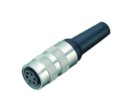 Illustration 99 2002 20 02 - M16 Female cable connector, Contacts: 2 (02-a), 6.0-8.0 mm, shieldable, solder, IP40