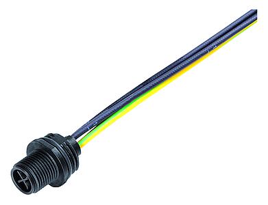 Automation Technology - Voltage and Power Supply--Male panel mount connector_814_3_FS_Li_Ku