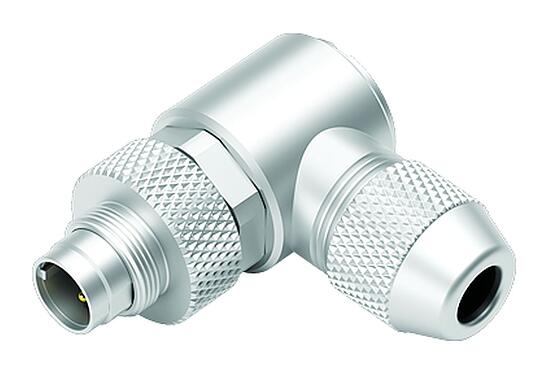 Illustration 99 0401 75 02 - M9 Male angled connector, Contacts: 2, 3.5-5.0 mm, shieldable, solder, IP67