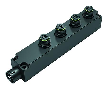 Illustration 72 9139 000 04 - Snap-In 4-way distributor, Contacts: 3, unshielded, pluggable, IP67